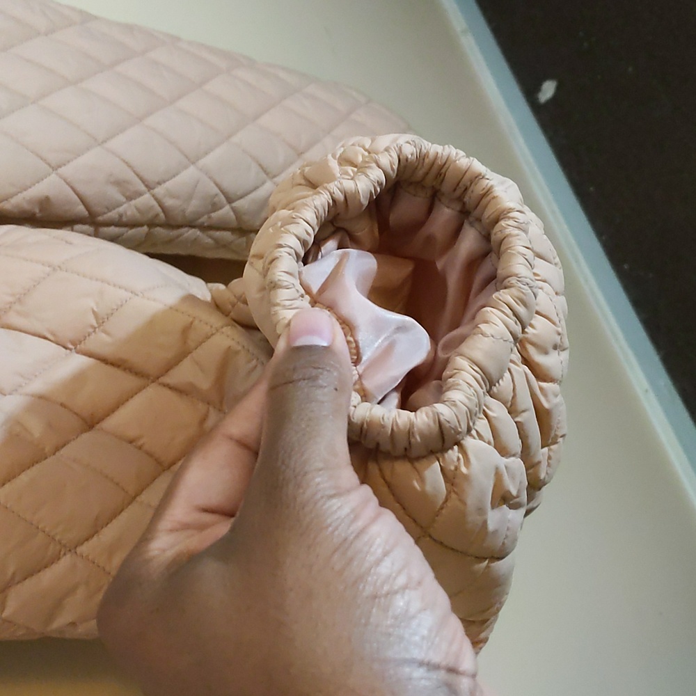 Sela| Tan Unisex Onesie Snowsuit buttoned and zippered with zippered pockets - Picture 9 of 13